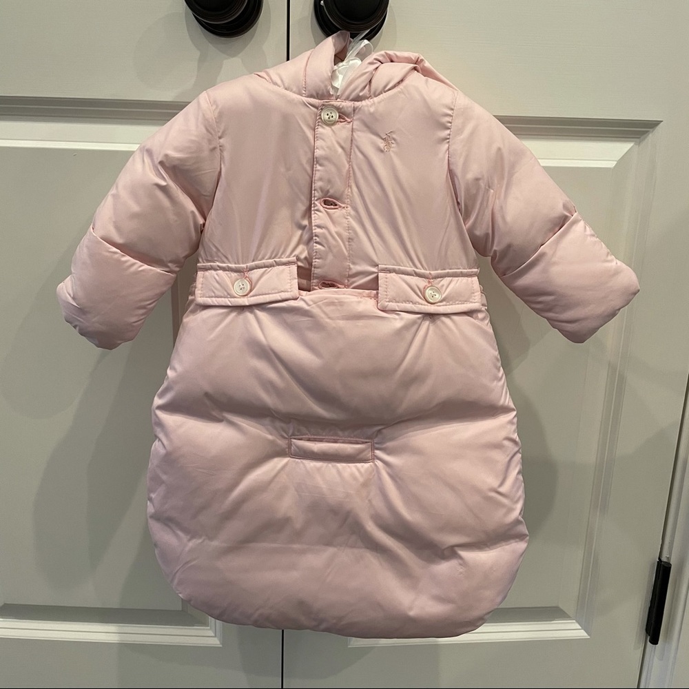 Ralph Lauren Baby Girl Down Jacket & Bunting 3m
